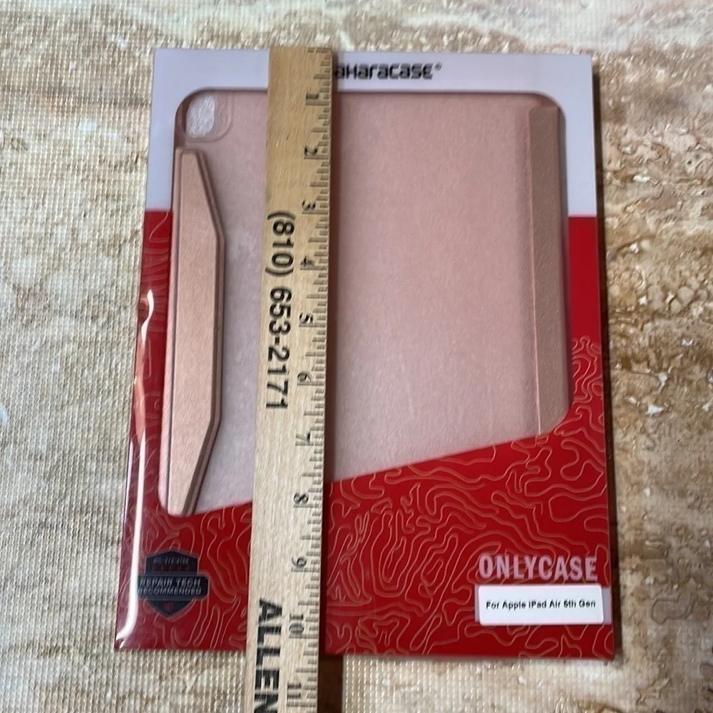 Saharacase only case for Apple, iPad Air fifth generation. Rose color. NWT